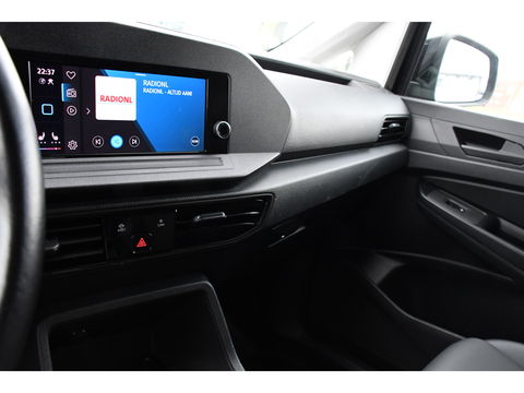 Volkswagen Caddy Cargo 2.0 TDI Exclusive Black Edition Adaptieve Cruise, Carplay, 2 x Schuifdeur, LED, Trekhaak, Leder, 122PK, Automaat, Uniek!