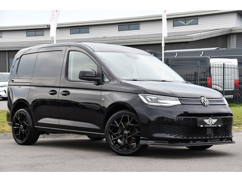 Volkswagen Caddy Cargo 2.0 TDI Exclusive Black Edition Adaptieve Cruise, Carplay, 2 x Schuifdeur, LED, Trekhaak, Leder, 122PK, Automaat, Uniek!