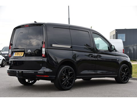 Volkswagen Caddy Cargo 2.0 TDI Exclusive Black Edition Adaptieve Cruise, Carplay, 2 x Schuifdeur, LED, Trekhaak, Leder, 122PK, Automaat, Uniek!