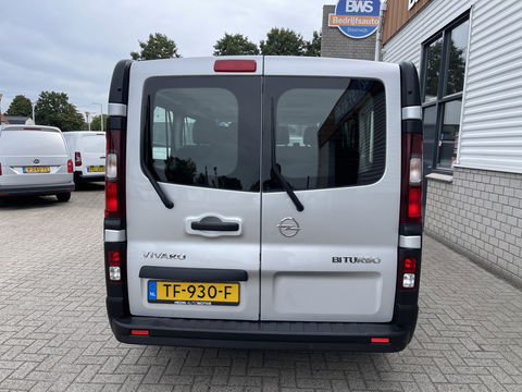 Opel Vivaro Combi 1.6 CDTI 125pk L2H1 BiTurbo ecoFLEX / 9 persoons / vaste prijs rijklaar € 21.950 incl btw bpm / euro 6 diesel / isofix / airco / cruise / navigatie / zilver metallic