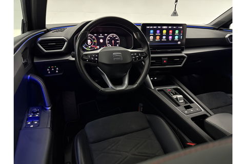 SEAT Leon 1.4 TSI 225PK eHybrid PHEV FR LED Sfeer Carplay Camera ACC Clima Virtual Trekhaak PDC 18"LMV