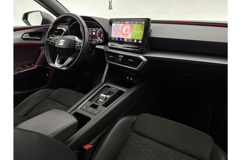 SEAT Leon 1.4 TSI 225PK eHybrid PHEV FR LED Sfeer Carplay Camera ACC Clima Virtual Trekhaak PDC 18"LMV