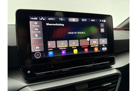 SEAT Leon 1.4 TSI 225PK eHybrid PHEV FR LED Sfeer Carplay Camera ACC Clima Virtual Trekhaak PDC 18"LMV