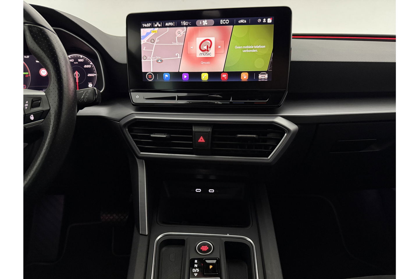 SEAT Leon 1.4 TSI 225PK eHybrid PHEV FR LED Sfeer Carplay Camera ACC Clima Virtual Trekhaak PDC 18"LMV