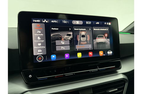 SEAT Leon 1.4 TSI 225PK eHybrid PHEV FR LED Sfeer Carplay Camera ACC Clima Virtual Trekhaak PDC 18"LMV