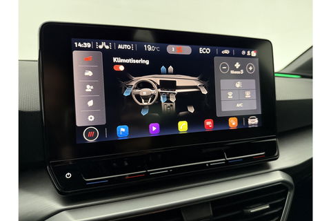 SEAT Leon 1.4 TSI 225PK eHybrid PHEV FR LED Sfeer Carplay Camera ACC Clima Virtual Trekhaak PDC 18"LMV