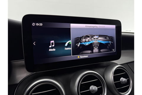Mercedes-Benz C-Klasse 180 AMG 157PK Pano LED Camera Virtual Clima Cruise Navi PDC 18''LMV
