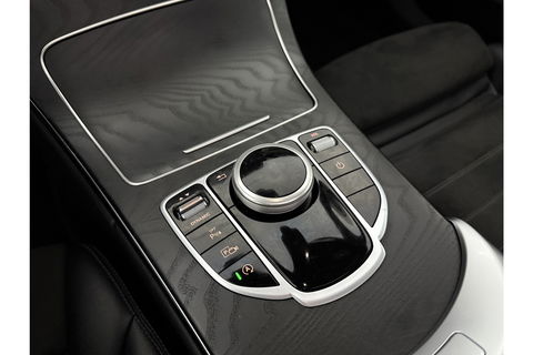Mercedes-Benz C-Klasse 180 AMG 157PK Pano LED Camera Virtual Clima Cruise Navi PDC 18''LMV