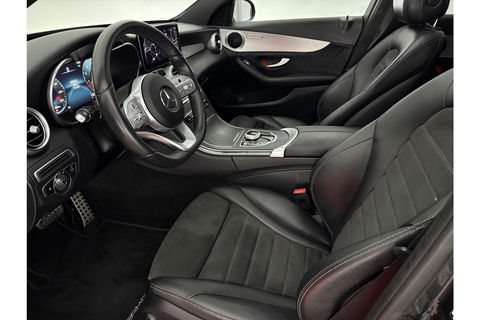 Mercedes-Benz C-Klasse 180 AMG 157PK Pano LED Camera Virtual Clima Cruise Navi PDC 18''LMV
