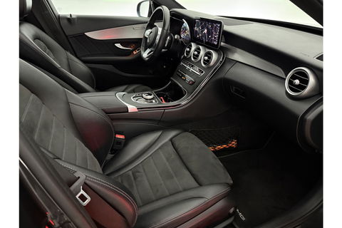 Mercedes-Benz C-Klasse 180 AMG 157PK Pano LED Camera Virtual Clima Cruise Navi PDC 18''LMV