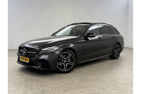 Mercedes-Benz C-Klasse 180 AMG 157PK Pano LED Camera Virtual Clima Cruise Navi PDC 18''LMV