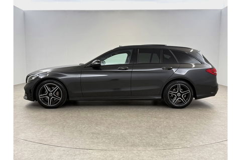 Mercedes-Benz C-Klasse 180 AMG 157PK Pano LED Camera Virtual Clima Cruise Navi PDC 18''LMV