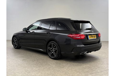 Mercedes-Benz C-Klasse 180 AMG 157PK Pano LED Camera Virtual Clima Cruise Navi PDC 18''LMV