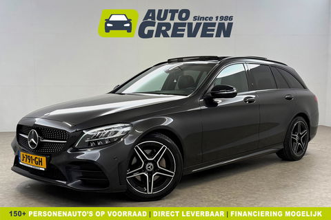 Mercedes-Benz C-Klasse 180 AMG 157PK Pano LED Camera Virtual Clima Cruise Navi PDC 18''LMV