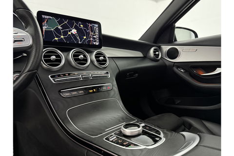 Mercedes-Benz C-Klasse 180 AMG 157PK Pano LED Camera Virtual Clima Cruise Navi PDC 18''LMV