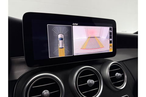 Mercedes-Benz C-Klasse 180 AMG 157PK Pano LED Camera Virtual Clima Cruise Navi PDC 18''LMV