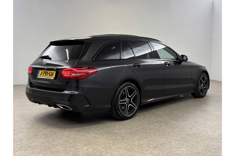 Mercedes-Benz C-Klasse 180 AMG 157PK Pano LED Camera Virtual Clima Cruise Navi PDC 18''LMV