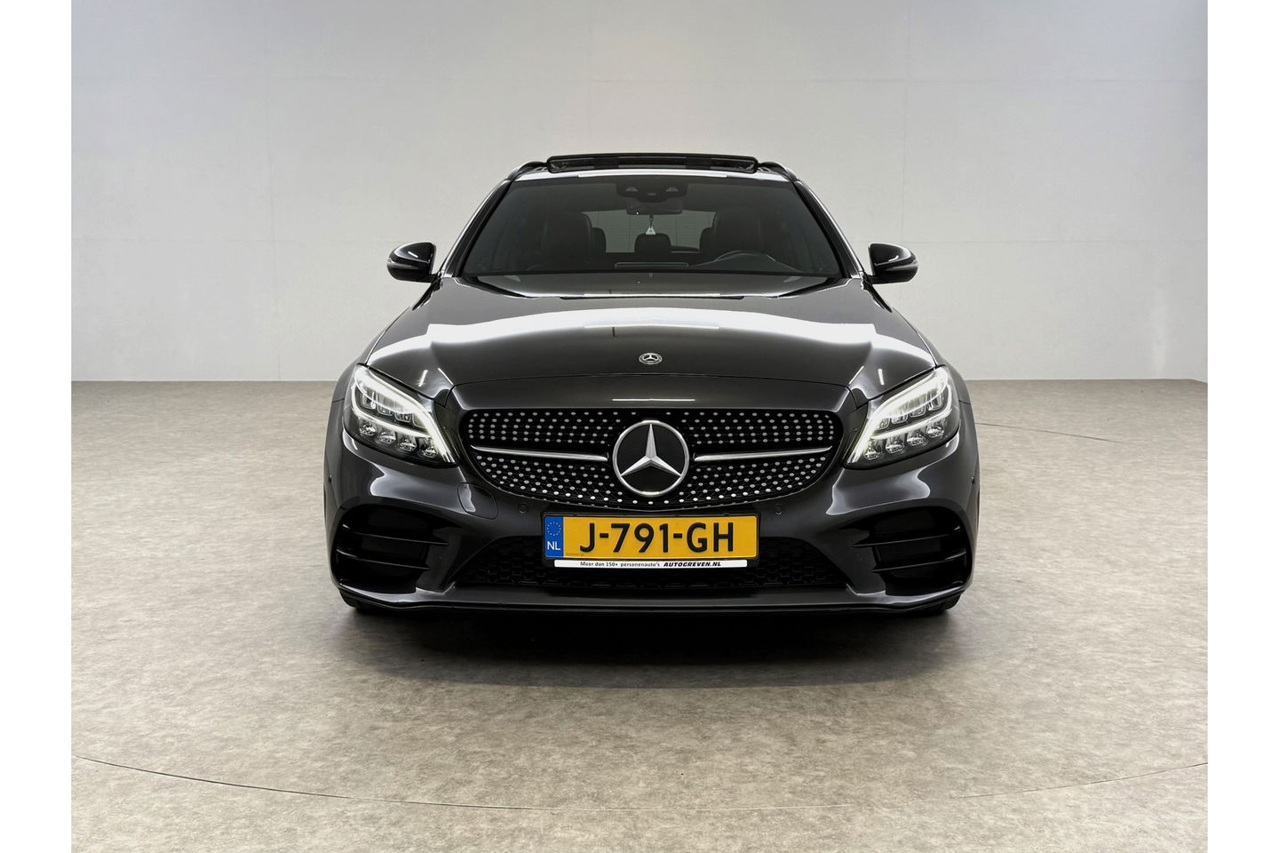 Mercedes-Benz C-Klasse 180 AMG 157PK Pano LED Camera Virtual Clima Cruise Navi PDC 18''LMV