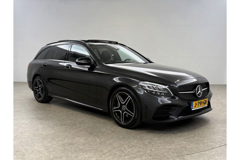 Mercedes-Benz C-Klasse 180 AMG 157PK Pano LED Camera Virtual Clima Cruise Navi PDC 18''LMV