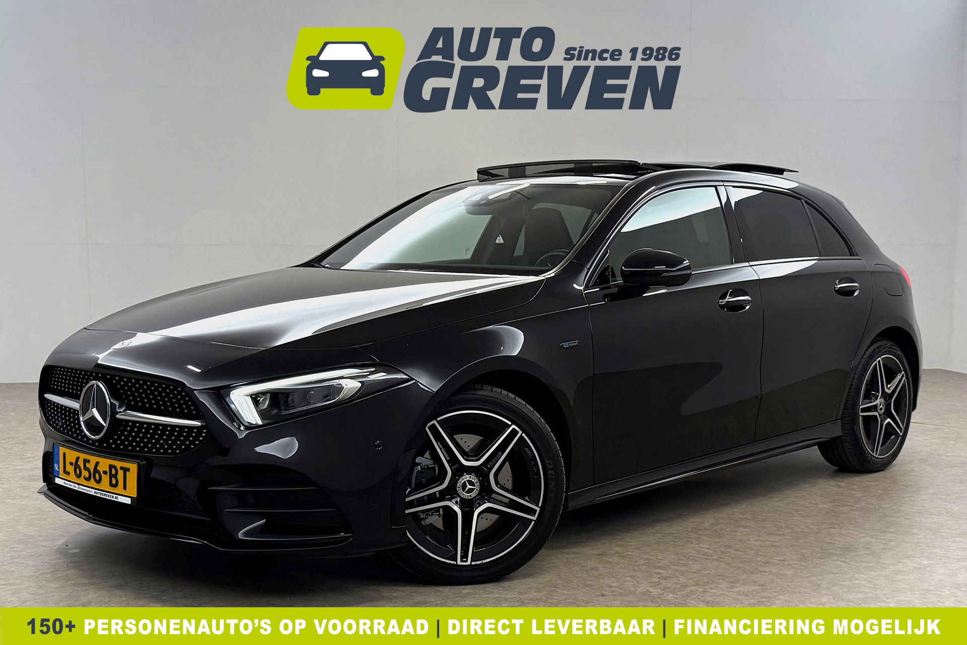 Mercedes-Benz A-Klasse 250 e AMG 235PK Pano Sfeer LED Virtual Camera Memory Carplay Cruise Clima Navi PDC 18"LMV