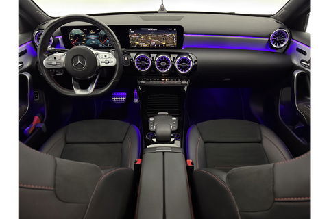 Mercedes-Benz A-Klasse 250 e AMG 235PK Pano Sfeer LED Virtual Camera Memory Carplay Cruise Clima Navi PDC 18"LMV