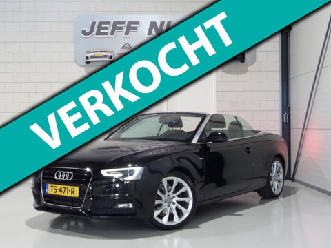 Audi A5 Cabriolet 1.8 TFSI Sport Edition 2X S-Line Automaat! Leer Stoelverwarming Xenon-LED Navigatie Bluetooth Adaptive-cruise