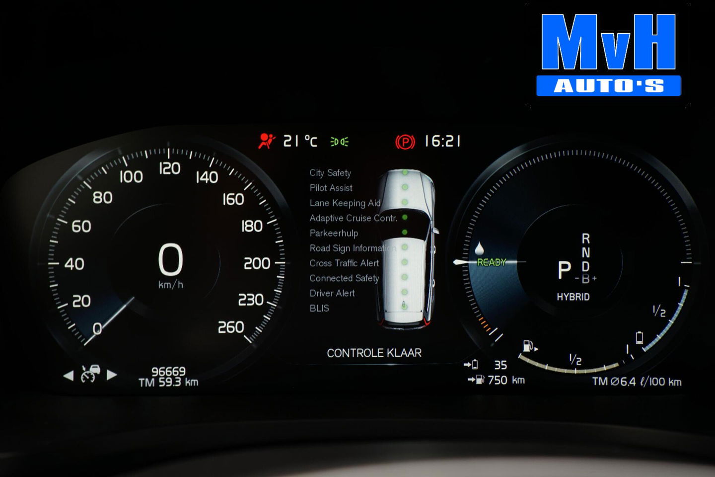 Volvo V60 2.0 T6 Recharge AWD Business Pro 340PK|LEER|CAMERA