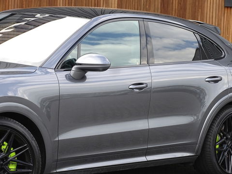Porsche Cayenne Coupé 3.0 E-hybrid 462PK / Carbon / SportDesign / Nachtzicht / 360°