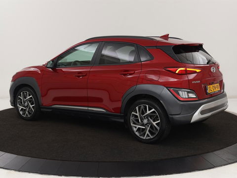 Hyundai KONA 1.6 GDI HEV Premium | Leder | Head-Up | Stoel & stuurverwarming | Adaptive cruise | Camera | Carplay | Keyless | Navigatie | Keyless | Full LED