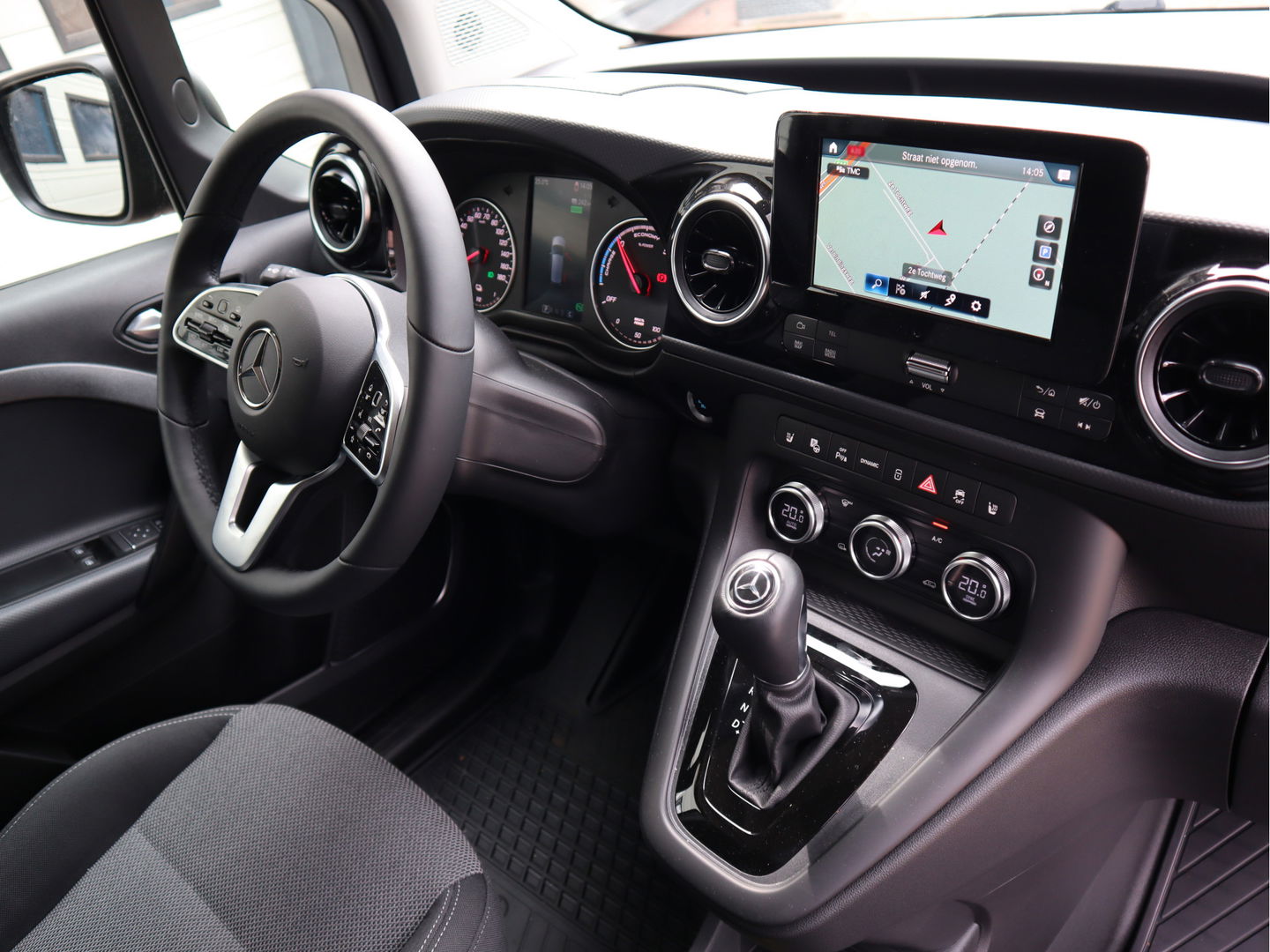 Mercedes-Benz eCitan 112 Pro L2 Lang - 51 kWh - AC 22 kWh & DC 75 kWh Snelladen - Betimmering