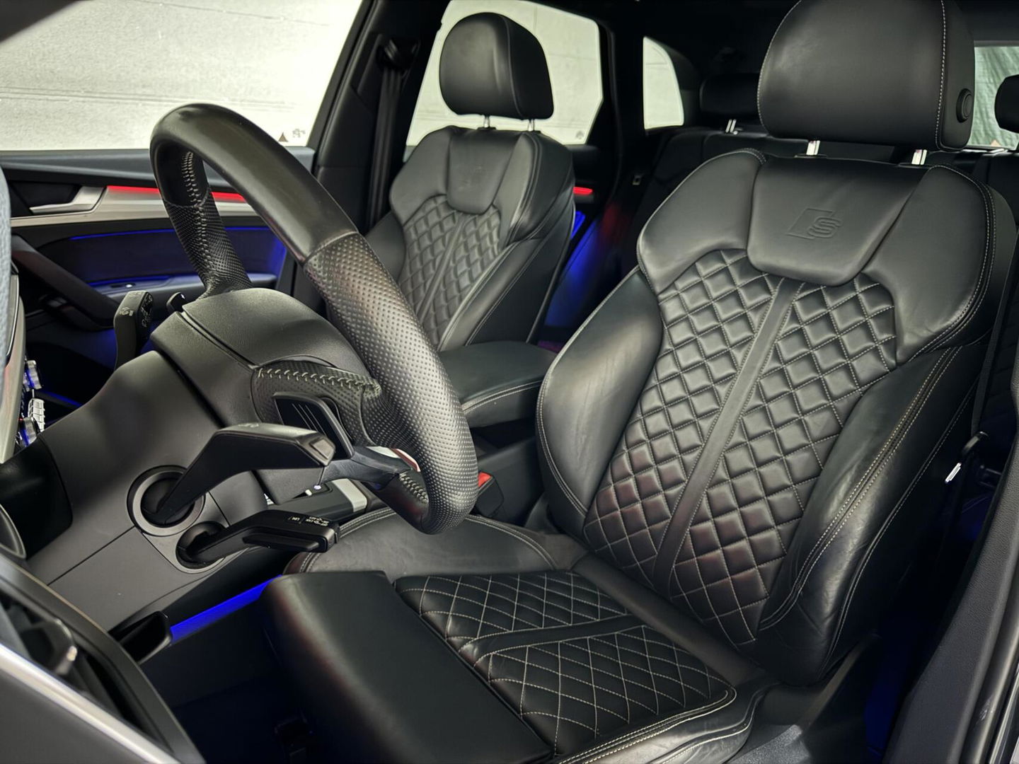 Audi Q5 2.0 TFSI Quattro S-Line Pano RS-Seats Luchtv. B&O 360° Trekh.