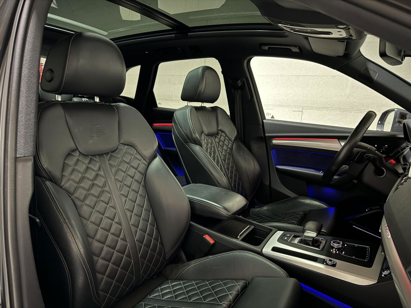 Audi Q5 2.0 TFSI Quattro S-Line Pano RS-Seats Luchtv. B&O 360° Trekh.