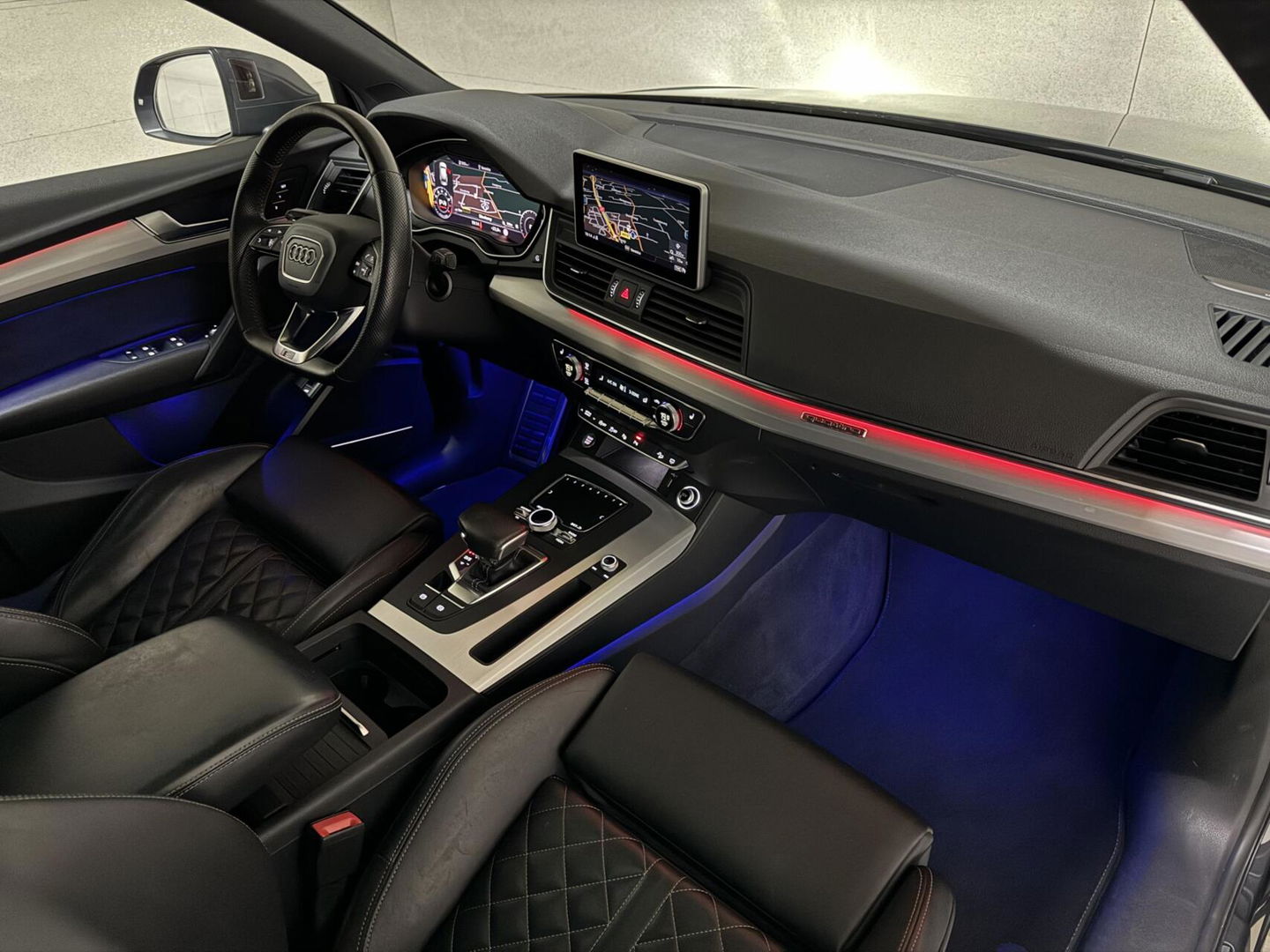Audi Q5 2.0 TFSI Quattro S-Line Pano RS-Seats Luchtv. B&O 360° Trekh.