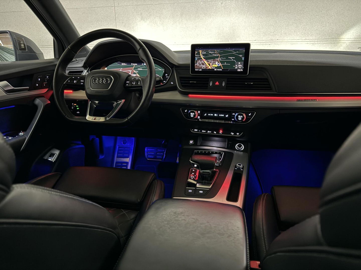 Audi Q5 2.0 TFSI Quattro S-Line Pano RS-Seats Luchtv. B&O 360° Trekh.