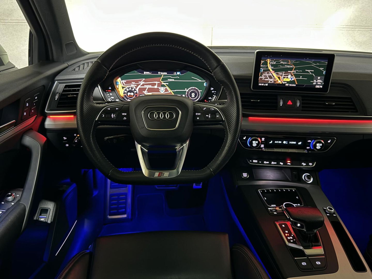 Audi Q5 2.0 TFSI Quattro S-Line Pano RS-Seats Luchtv. B&O 360° Trekh.