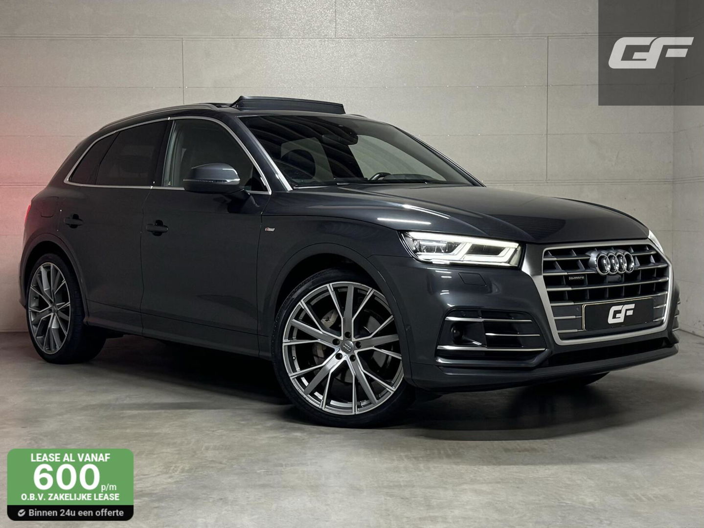 Audi Q5 2.0 TFSI Quattro S-Line Pano RS-Seats Luchtv. B&O 360° Trekh.