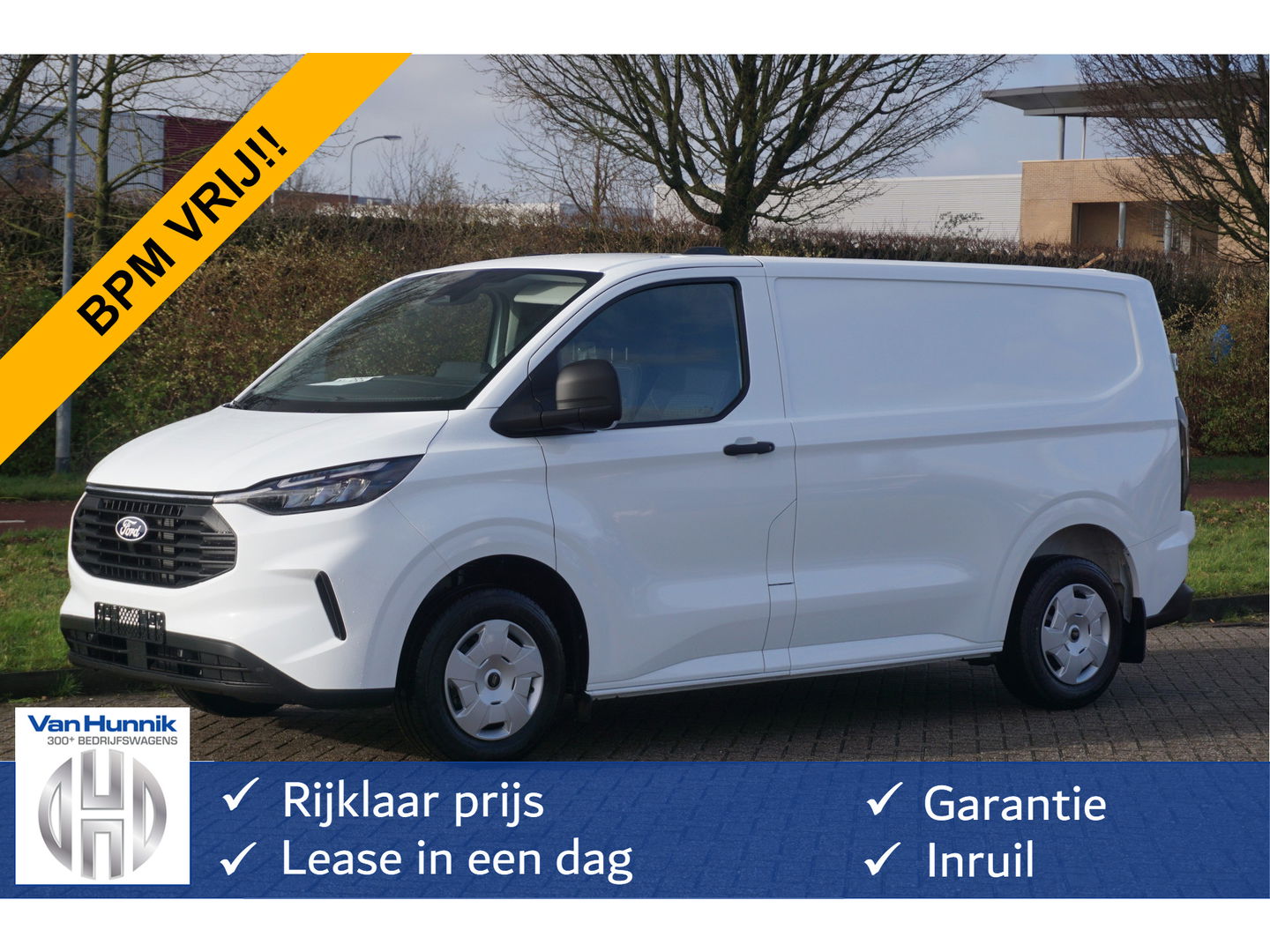 Ford Transit Custom 300S 110PK Trend BPM VRIJ 13" Scherm Apple CP / Android A. Camera!! NR. E781*