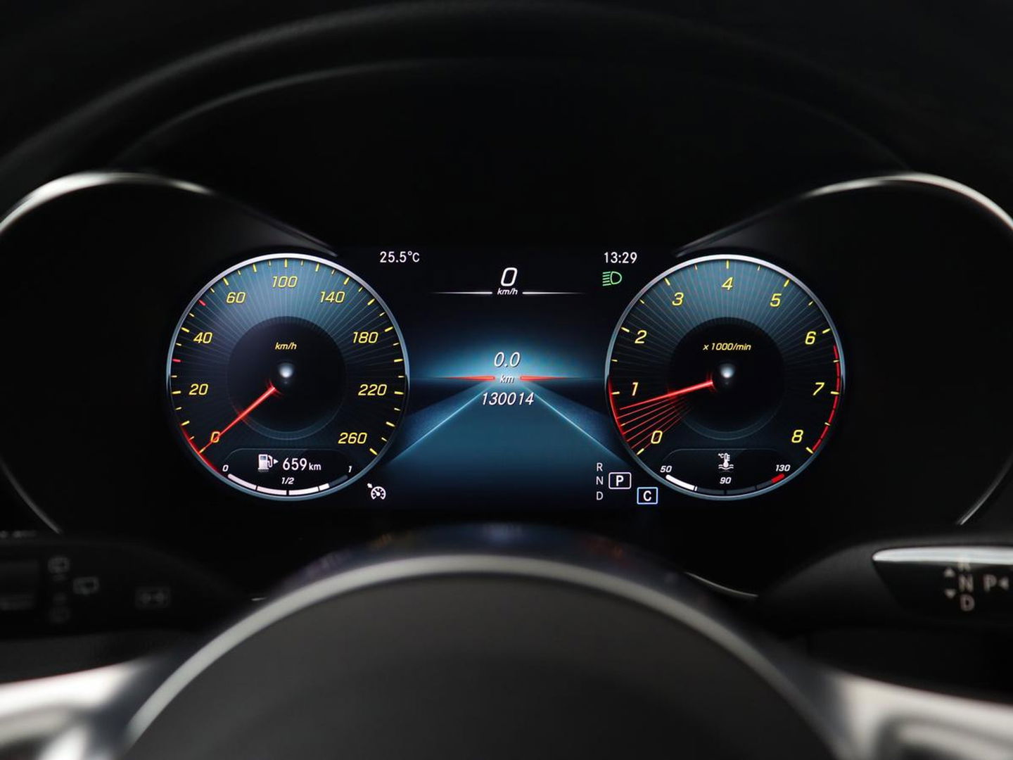Mercedes-Benz C-Klasse 160 AMG Limited | Stoelverwarming | Leder/Alcantara | Digital Cockpit | Camera | Navigatie | Full LED | Park Assist