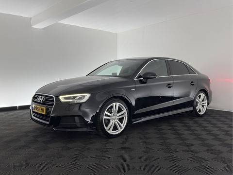 Audi A3 Limousine 35 TFSI CoD Advance Sport S-Line-Sportpack (INCL-BTW) Aut.*DIGI-COCKPIT | LEATHER-FABRIC | FULL-LED | HEATED-SPORTSEATS | AUDI-SOUND | DAB+ | NAVI-FULLMAP | ECC | PRIVACY-GLASS | PDC | CRUISE | 18''ALU*