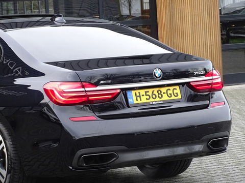 BMW 7 Serie 750i V8 TwinTurbo 449PK / M- Individual / B&W