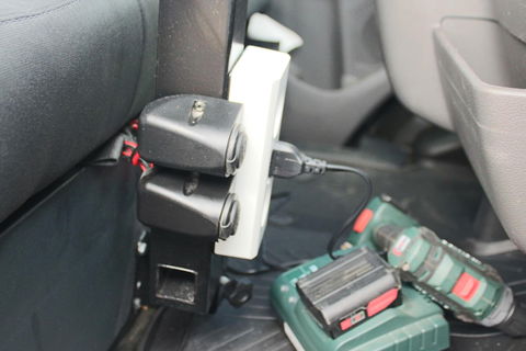 Ford Transit 350 2.0 TDCI L2H2 Trend SORTIMO, Navigatie, Camera, Flits verlichting, Powerstation 3500W, Standkachel motor en interieur