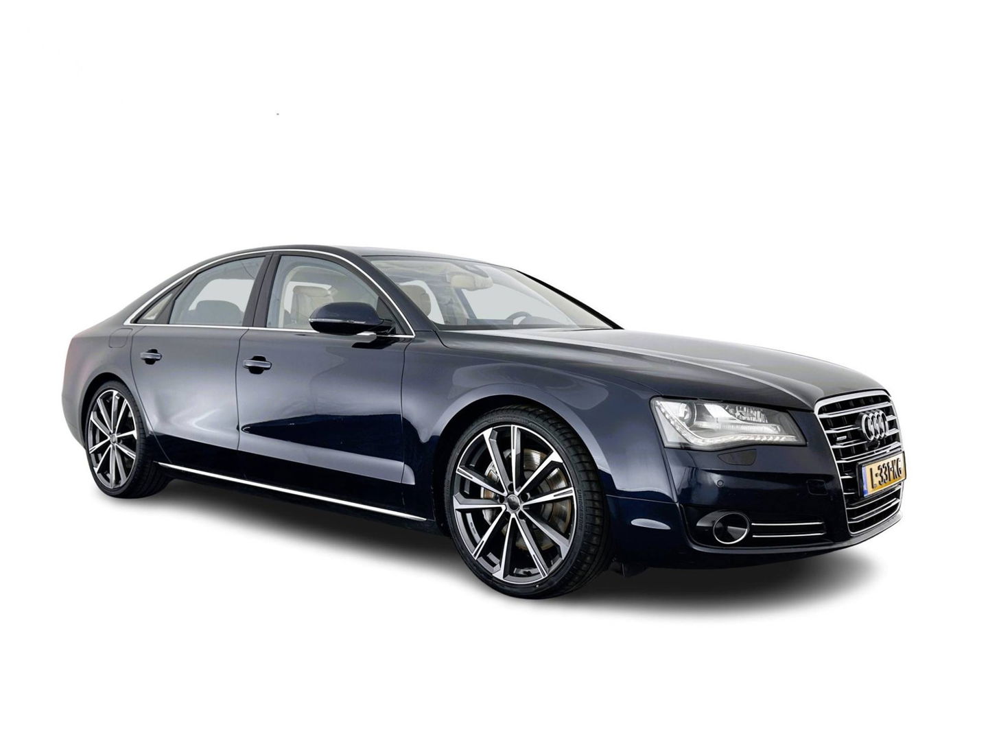 Audi A8 4.2 TDI Quattro Audi-Design-Selection Aut. *PANO | LUXURY-LEATHER | BI-XENON | BOSE-AUDIO | TOP-VIEW | MEMORY-PACK | COMFORT-PACK | KEYLESS | NAVI-FULLMAP | ECC | HEATED/COOLED-SEATS | SHIFT-PADDLES | ADAPT.CRUISE | PDC | 21"ALU*