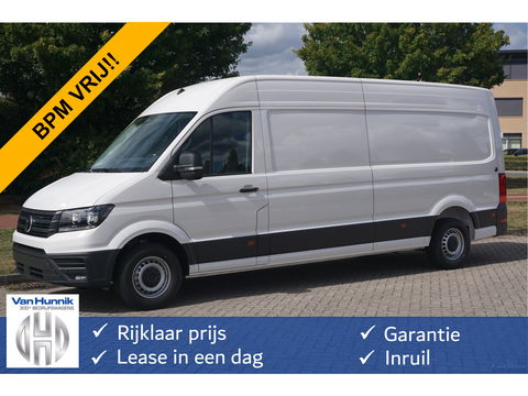 Volkswagen Crafter 35 140PK L4H3 Facelift BPM VRIJ 10" Scherm Apple CP/Android A, 270° deuren!! NR. 465