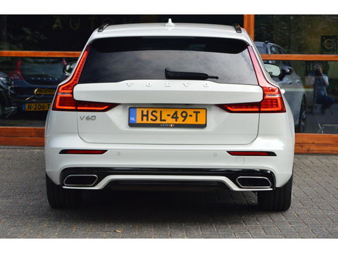 Volvo V60 T6 Hybride AWD R-Design Long Range | Stoel + Stuurverwarmd | Apple CarPlay | Camera | Leer | Parkeersensoren rondom |