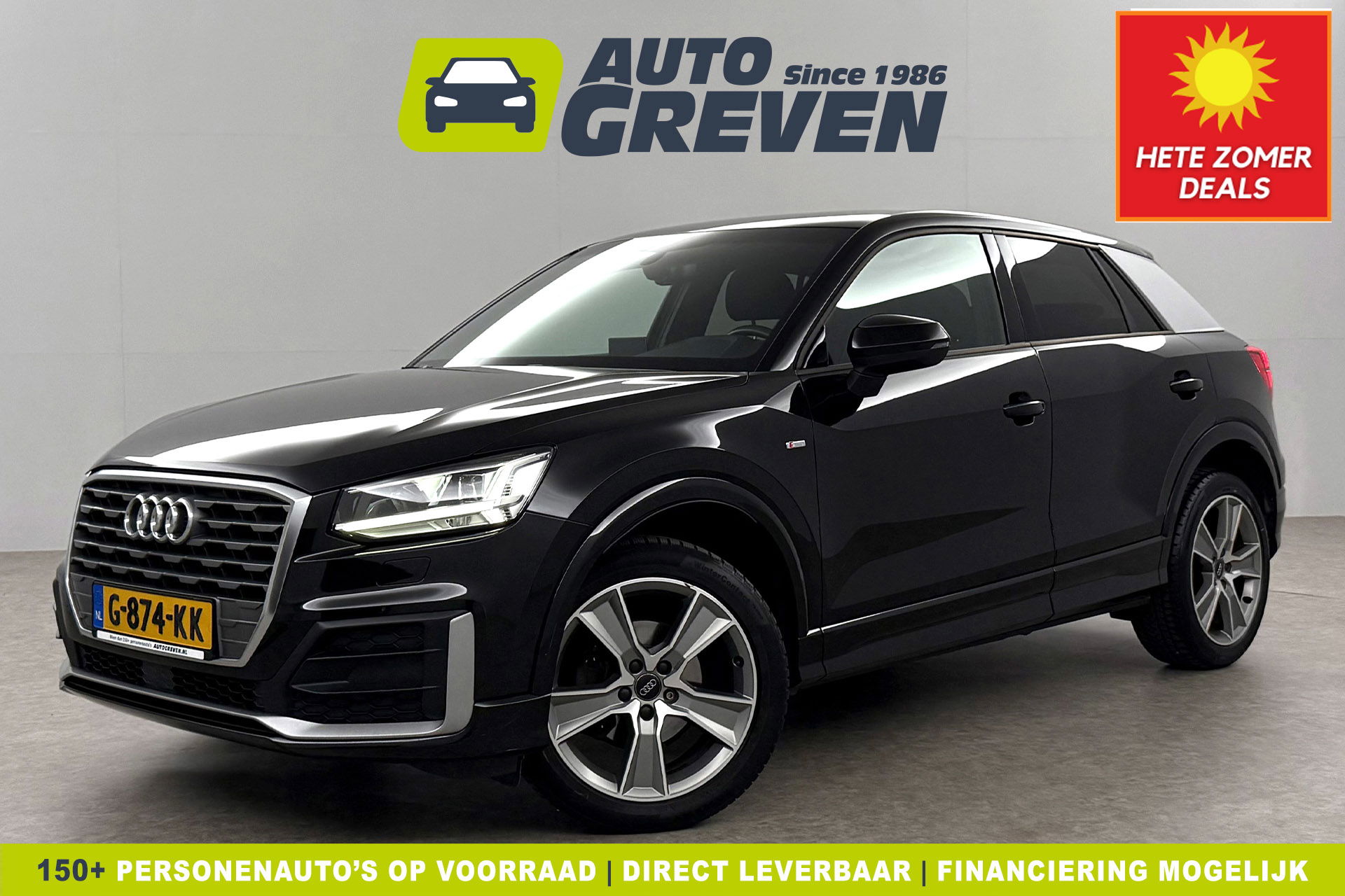 Audi Q2 35 TFSI 150PK S Line LED Carplay Clima Cruise Navi PDC 18''LMV