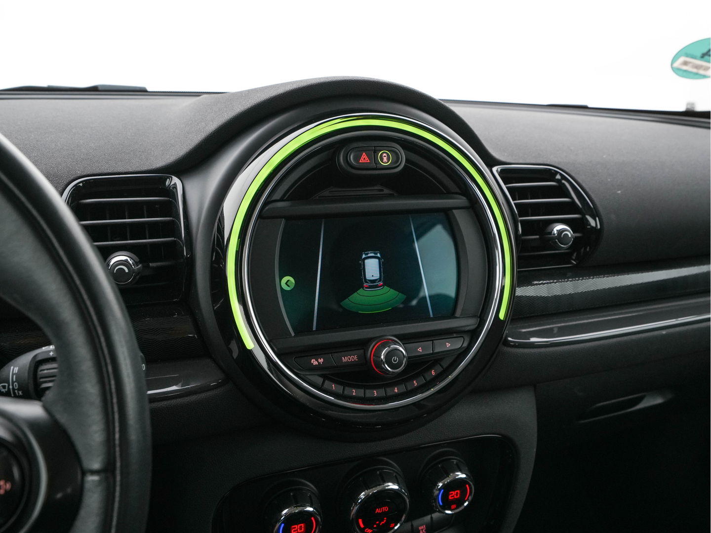 MINI Clubman 1.5 Cooper Chili (INCL-BTW) Aut. *LEATHER-MICROFIBRE | FULL-LED | KEYLESS | NAVI-FULLMAP | SPORT-SEATS | ECC | PDC | CRUISE | 18''ALU*