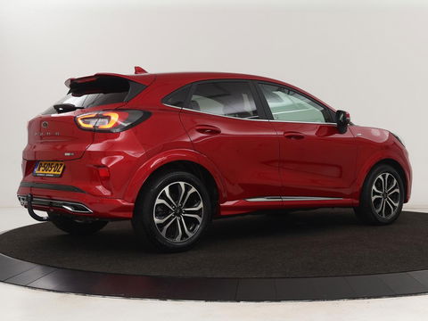 Ford Puma 1.0 EcoBoost Hybrid ST Line Vignale | Leder | Trekhaak | Massage | Stoel & stuurverwarming | Carplay | Navigatie | Keyless | Full LED