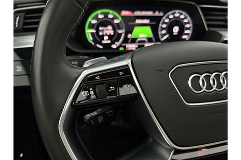 Audi e-tron 55 Quattro S-line 95 kWh b&o Pano Sfeer Memory ACC LED 21"LMV Trekhaak Virtual Carplay Clima Navi PDC