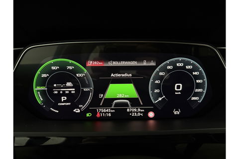 Audi e-tron 55 Quattro S-line 95 kWh b&o Pano Sfeer Memory ACC LED 21"LMV Trekhaak Virtual Carplay Clima Navi PDC