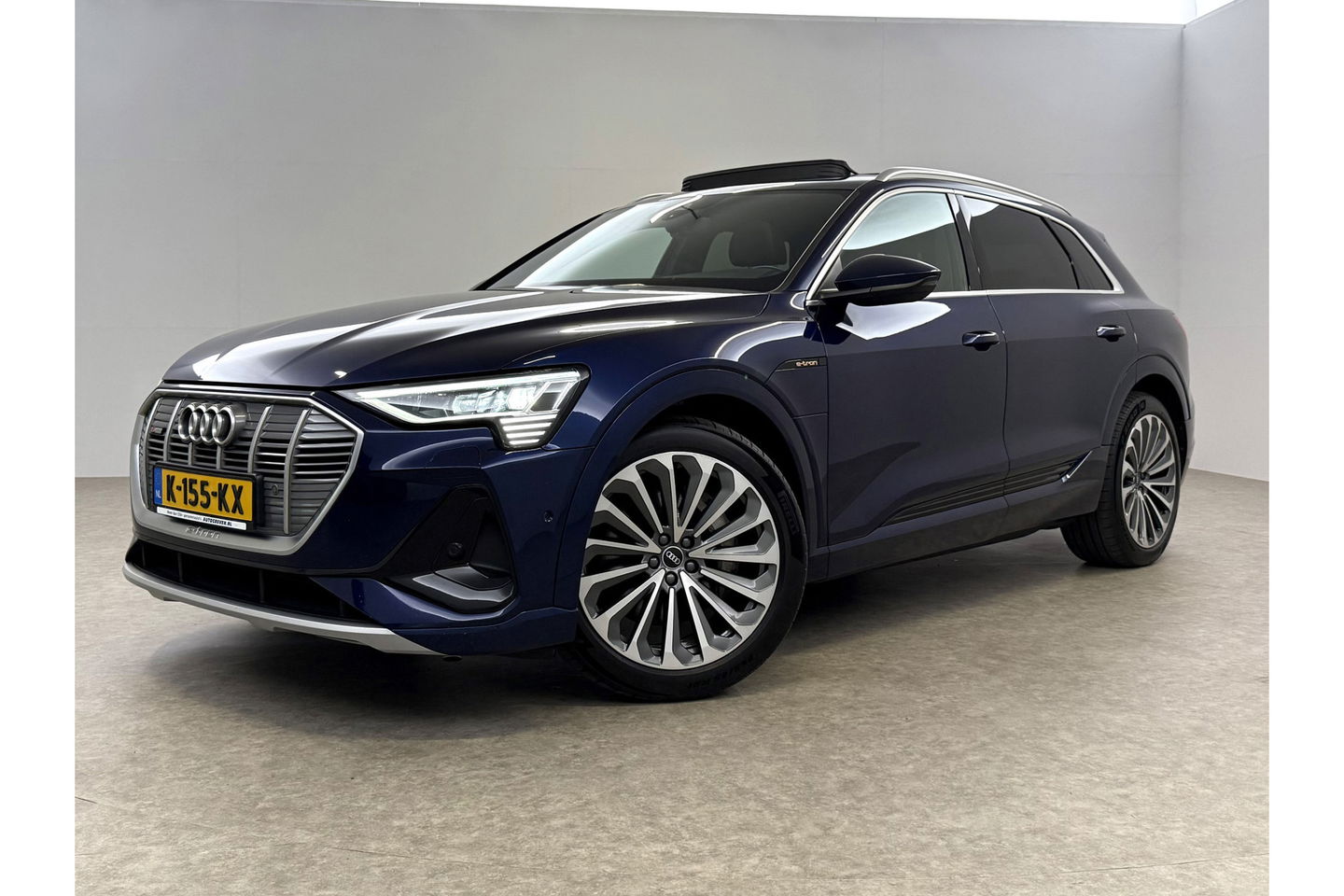 Audi e-tron 55 Quattro S-line 95 kWh b&o Pano Sfeer Memory ACC LED 21"LMV Trekhaak Virtual Carplay Clima Navi PDC